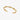 Bracelet Sense Gold med vit bakgrund