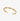 Bracelet Sense Gold med vit bakgrund