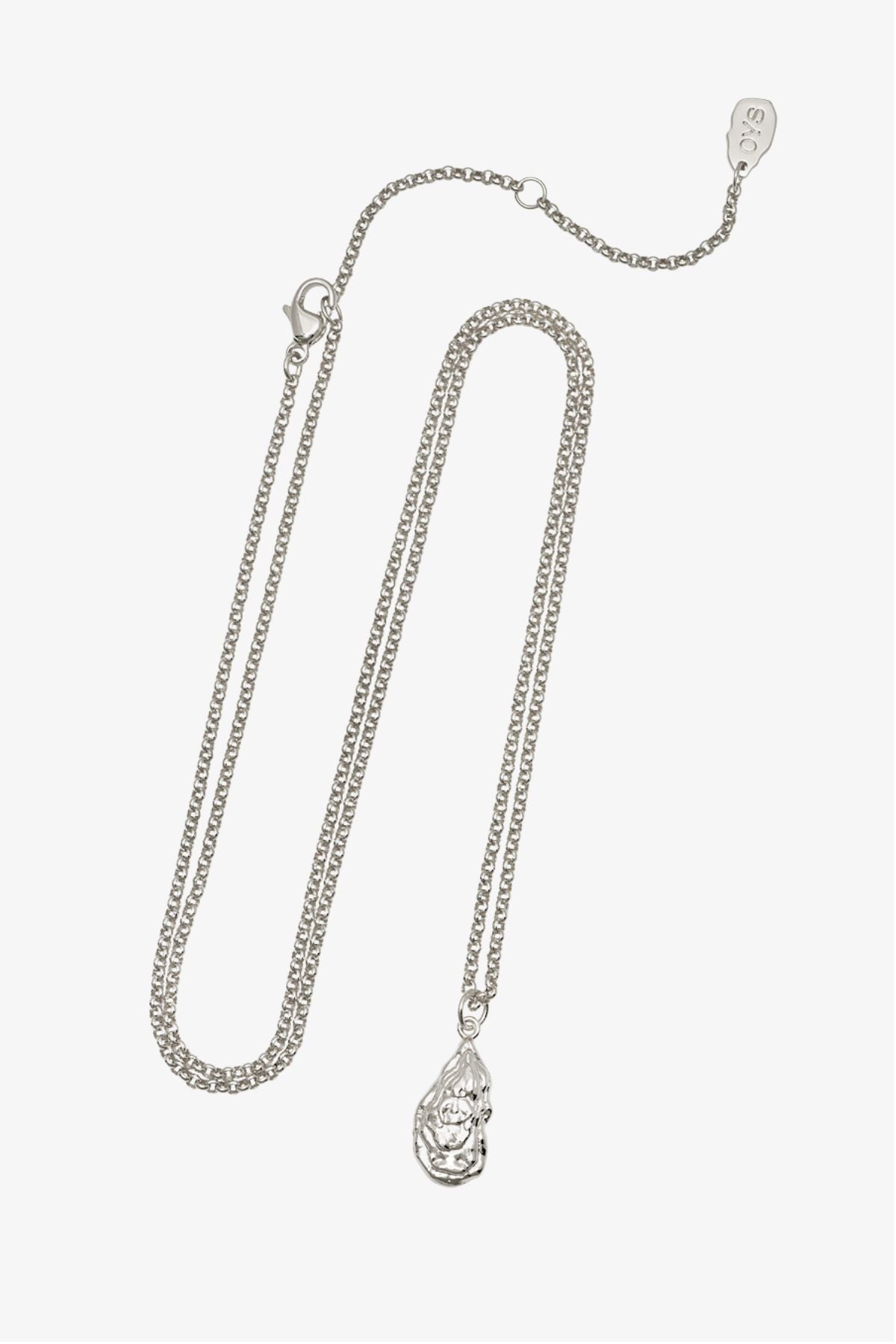 Necklace Gigas oyster Silver